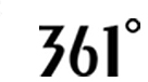 361°